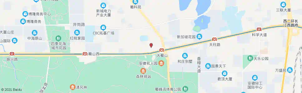 合肥潭冲路_公交站地图_合肥公交_妙搜公交查询2025