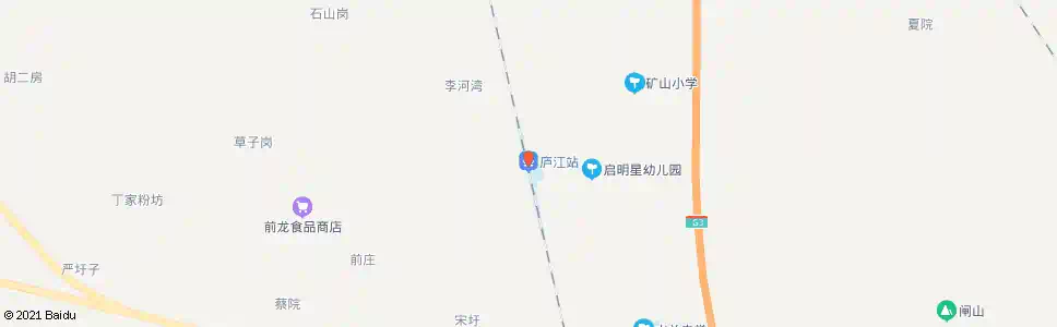 合肥庐江火车站_公交站地图_合肥公交_妙搜公交查询2025
