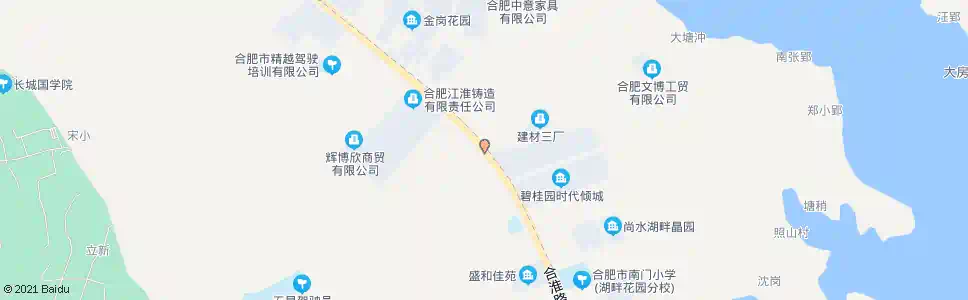 合肥宿黄路口_公交站地图_合肥公交_妙搜公交查询2025
