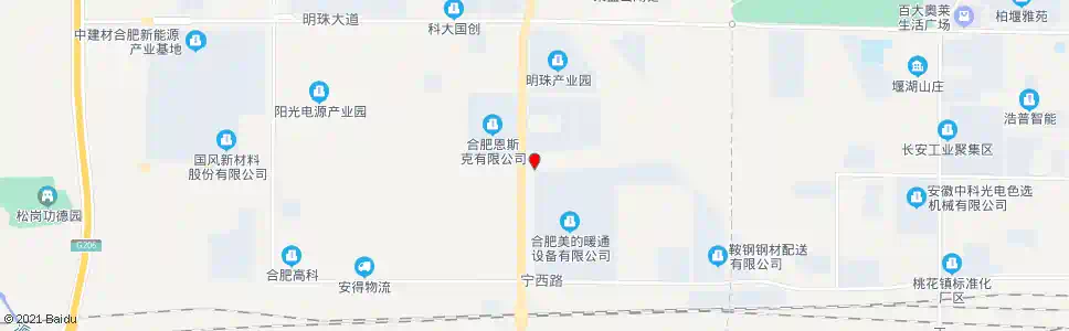 合肥铭传路_公交站地图_合肥公交_妙搜公交查询2025