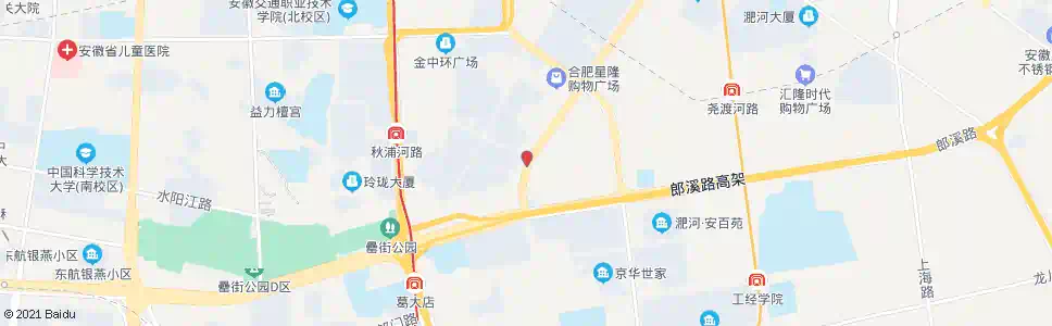 合肥横郢_公交站地图_合肥公交_妙搜公交查询2025