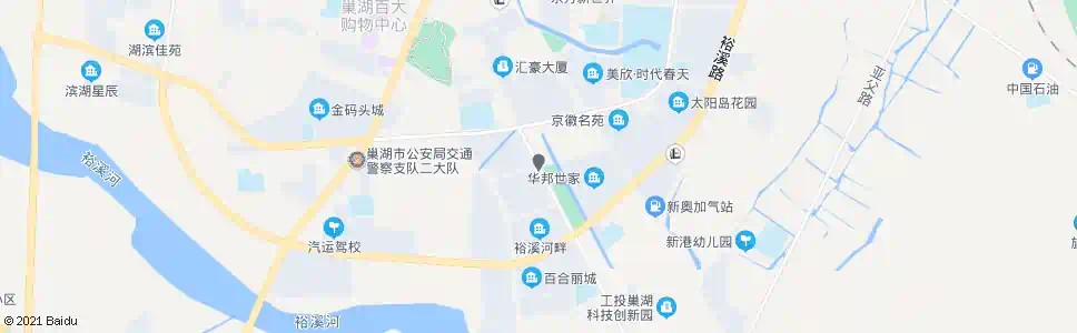 合肥裕溪河畔_公交站地图_合肥公交_妙搜公交查询2025