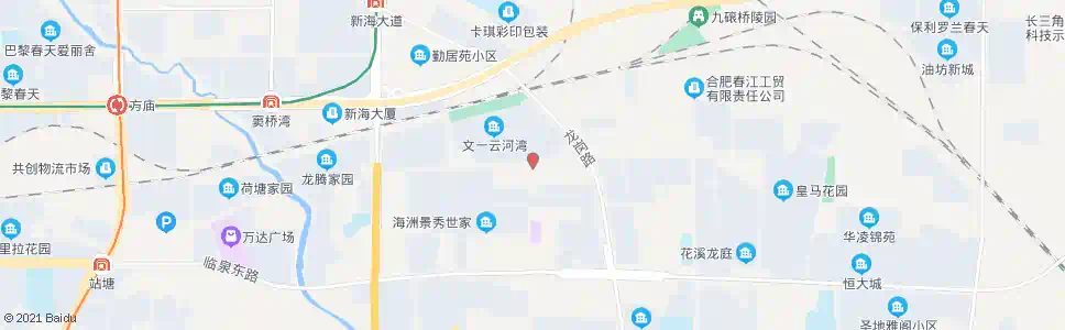 合肥麦张岗_公交站地图_合肥公交_妙搜公交查询2025