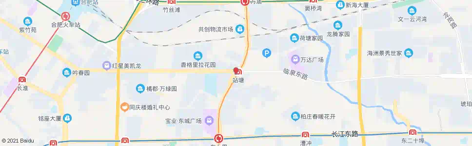 合肥唐郢_公交站地图_合肥公交_妙搜公交查询2025