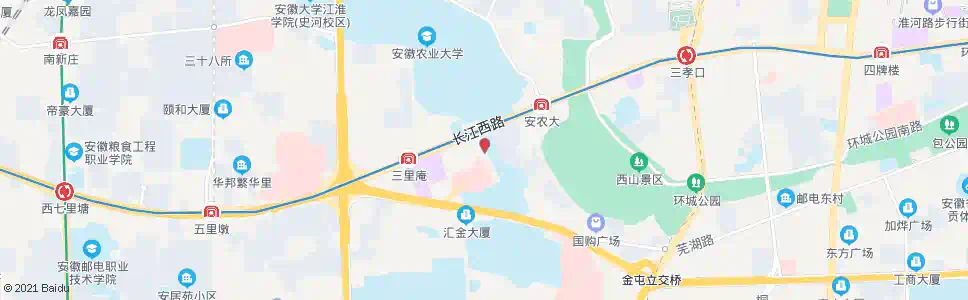 合肥中医院_公交站地图_合肥公交_妙搜公交查询2025