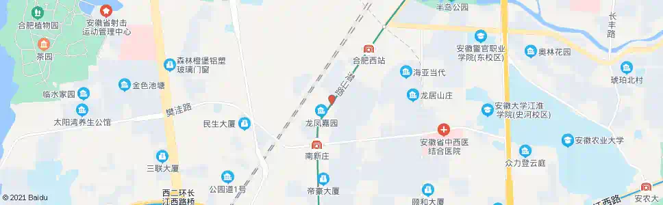 合肥焦岗_公交站地图_合肥公交_妙搜公交查询2025
