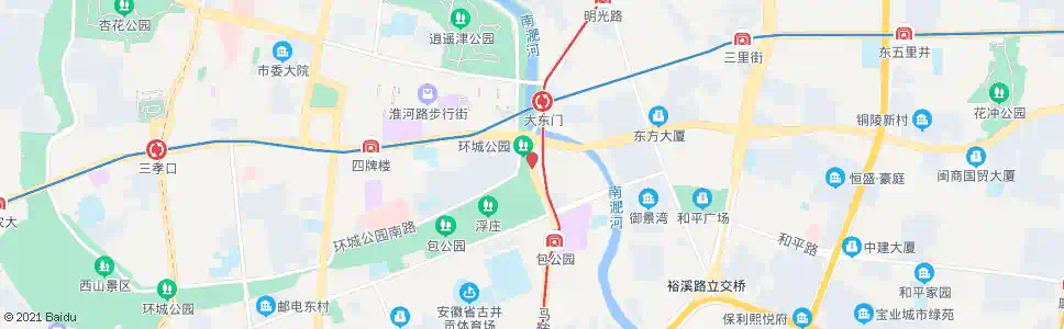 合肥九狮苑_公交站地图_合肥公交_妙搜公交查询2025