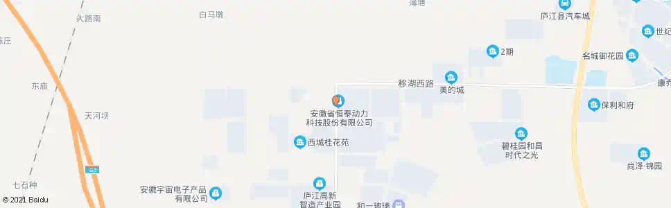 合肥恒泰动力_公交站地图_合肥公交_妙搜公交查询2025
