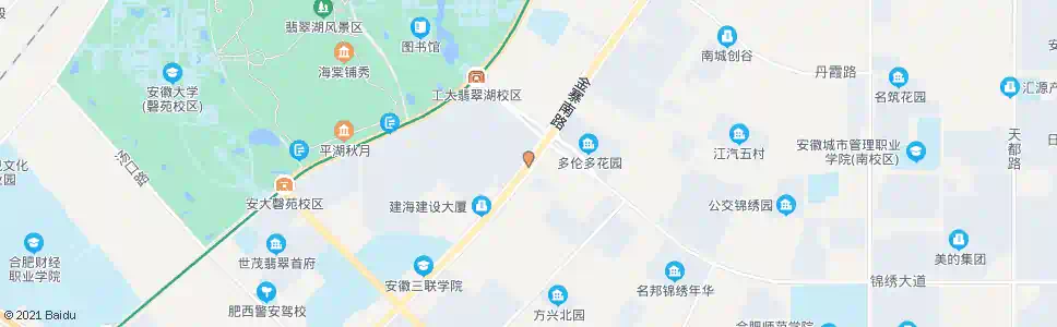 合肥金锦路口_公交站地图_合肥公交_妙搜公交查询2025