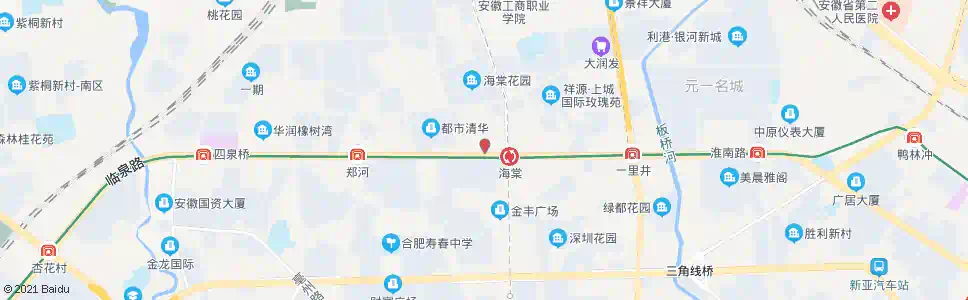 合肥公交四公司_公交站地图_合肥公交_妙搜公交查询2025