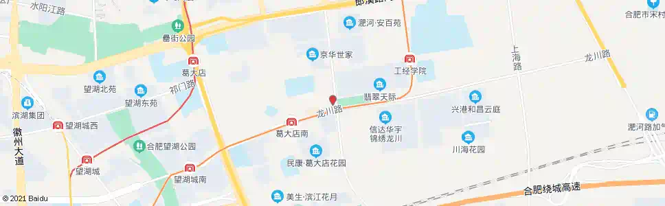 合肥刘洼_公交站地图_合肥公交_妙搜公交查询2025
