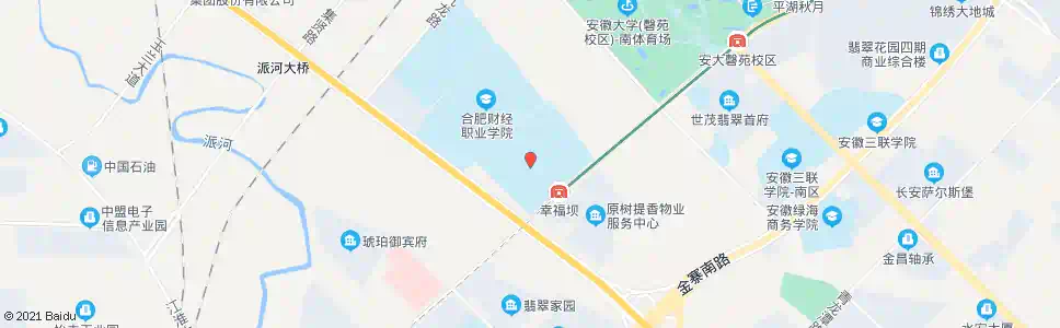 合肥安徽财贸学院_公交站地图_合肥公交_妙搜公交查询2025