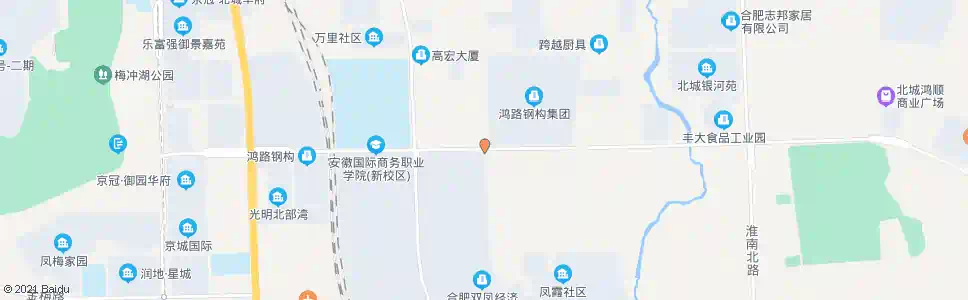 合肥万里村_公交站地图_合肥公交_妙搜公交查询2025