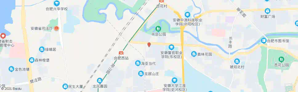 合肥洪小郢_公交站地图_合肥公交_妙搜公交查询2025