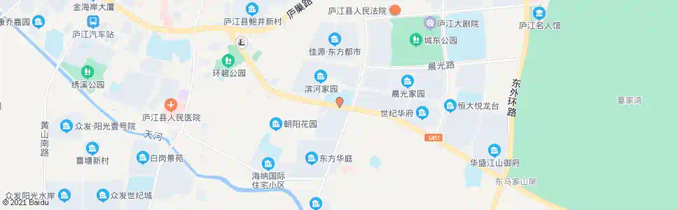 合肥庐江三中_公交站地图_合肥公交_妙搜公交查询2025