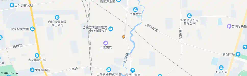 合肥宝湾国际_公交站地图_合肥公交_妙搜公交查询2025