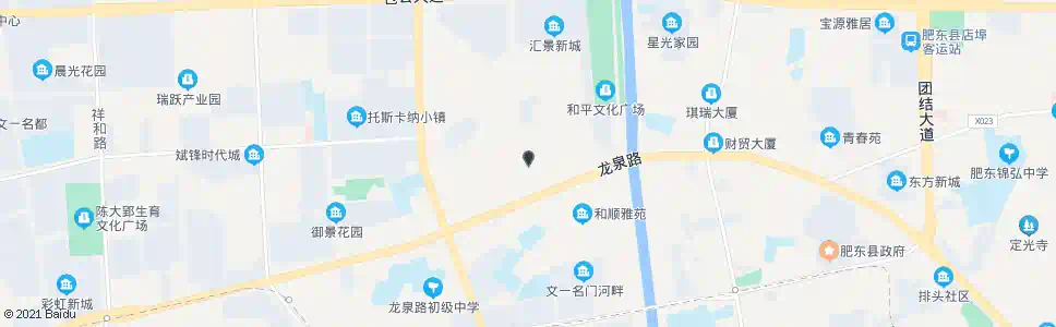 合肥左岸文化村_公交站地图_合肥公交_妙搜公交查询2025