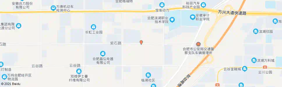 合肥玉紫路口_公交站地图_合肥公交_妙搜公交查询2025