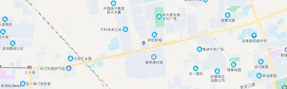 合肥东方花园北_公交站地图_合肥公交_妙搜公交查询2025