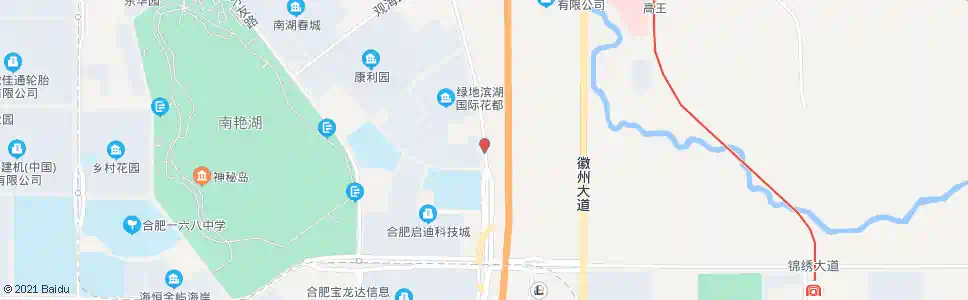 合肥卫田庄_公交站地图_合肥公交_妙搜公交查询2025