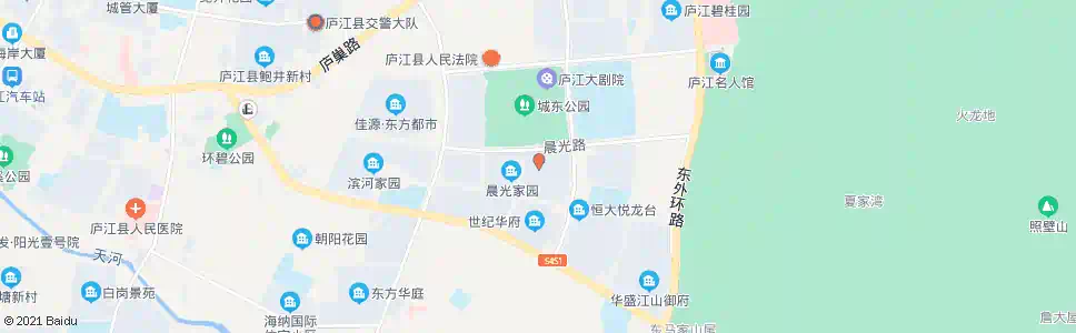 合肥城东安置区西侧_公交站地图_合肥公交_妙搜公交查询2025