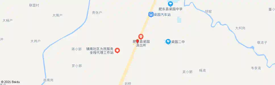 合肥老变电所_公交站地图_合肥公交_妙搜公交查询2025