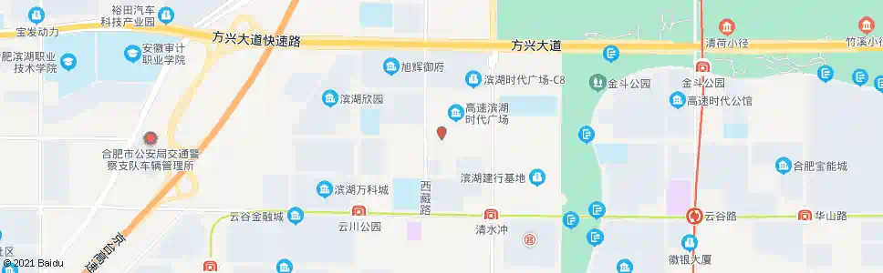 合肥徽杭路口_公交站地图_合肥公交_妙搜公交查询2025