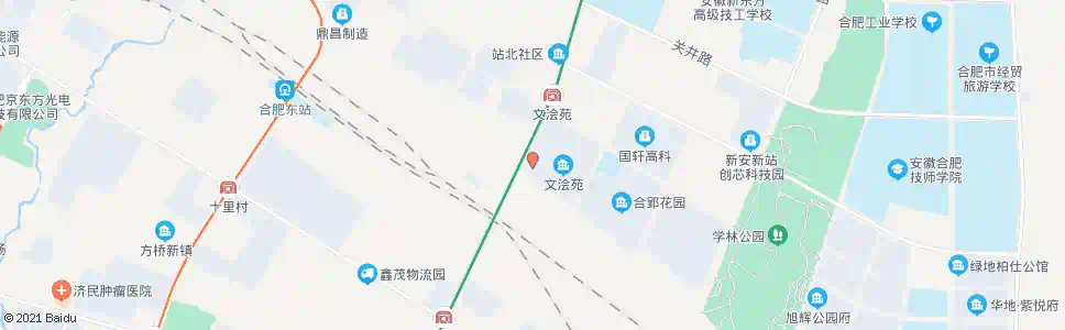 合肥十三里庙_公交站地图_合肥公交_妙搜公交查询2025