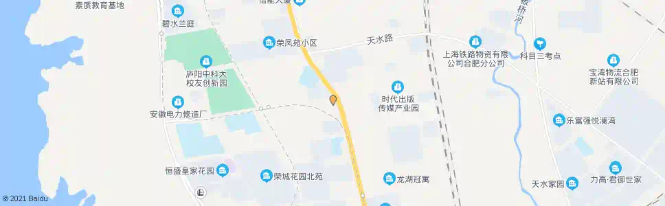 合肥邵大郢_公交站地图_合肥公交_妙搜公交查询2025