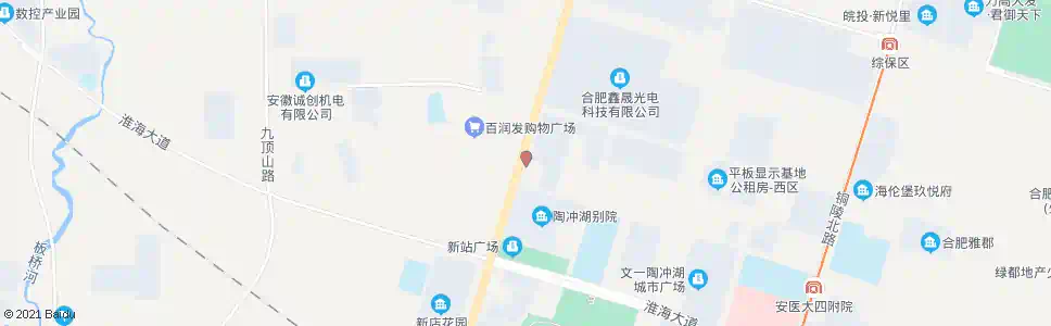 合肥杨岗_公交站地图_合肥公交_妙搜公交查询2025