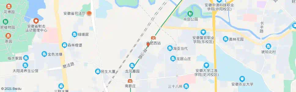 合肥方大郢_公交站地图_合肥公交_妙搜公交查询2025