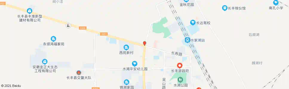 合肥长丰一中_公交站地图_合肥公交_妙搜公交查询2025