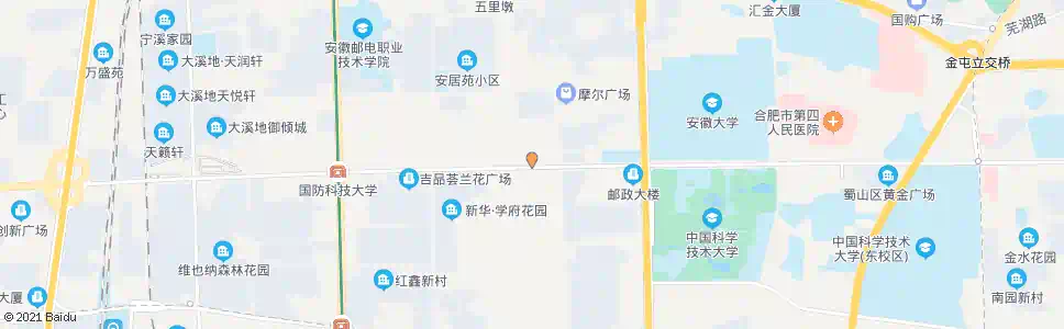 合肥电子工程学院_公交站地图_合肥公交_妙搜公交查询2025