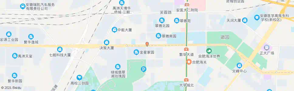 合肥松繁路口_公交站地图_合肥公交_妙搜公交查询2025