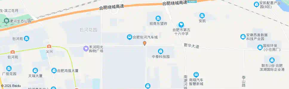 合肥天津路_公交站地图_合肥公交_妙搜公交查询2025