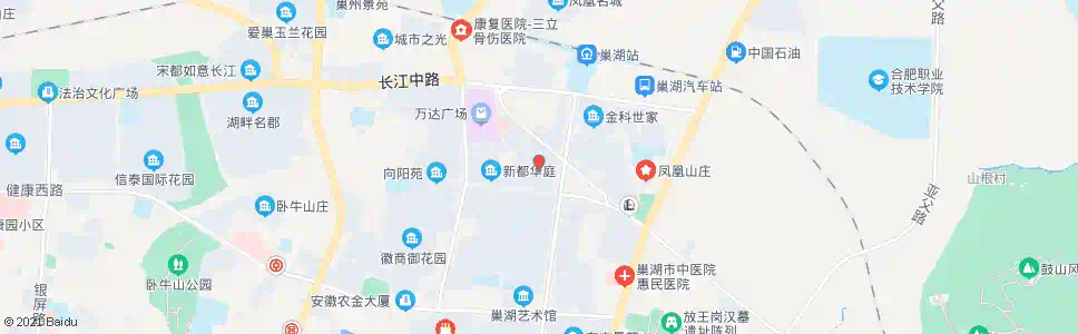 合肥巢湖大市场_公交站地图_合肥公交_妙搜公交查询2025