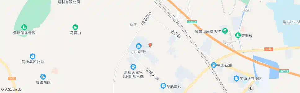 合肥西山雅居_公交站地图_合肥公交_妙搜公交查询2025