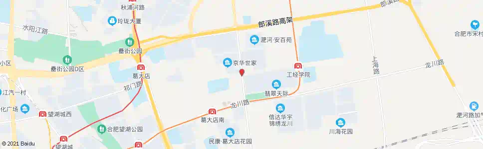 合肥北祁路口_公交站地图_合肥公交_妙搜公交查询2025