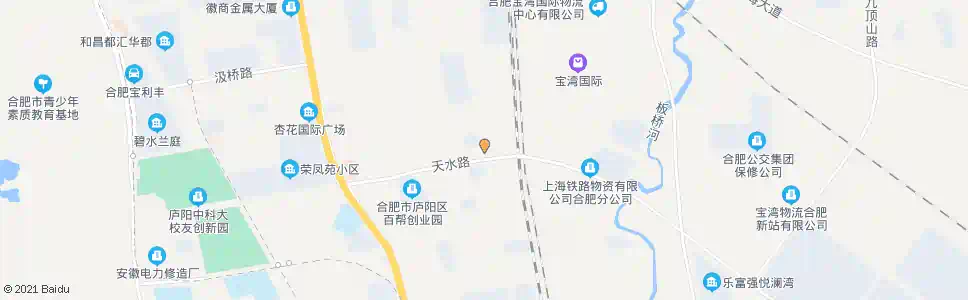 合肥天河路_公交站地图_合肥公交_妙搜公交查询2025