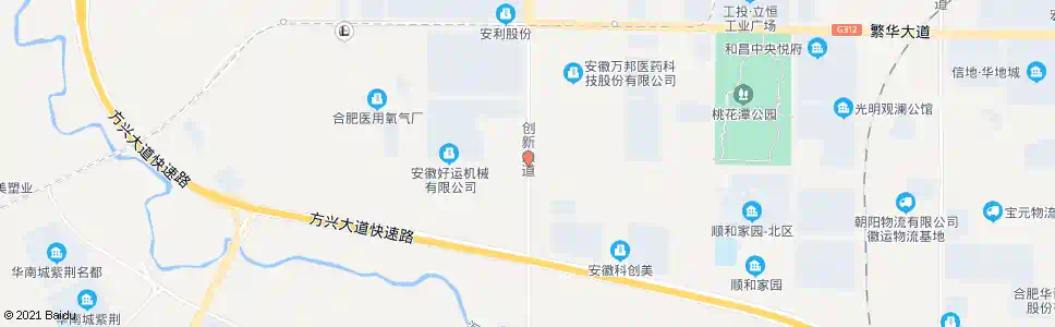 合肥创汤路口_公交站地图_合肥公交_妙搜公交查询2025