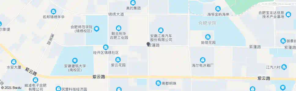 合肥天都路口_公交站地图_合肥公交_妙搜公交查询2025