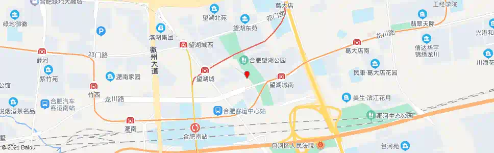合肥望湖西路_公交站地图_合肥公交_妙搜公交查询2025