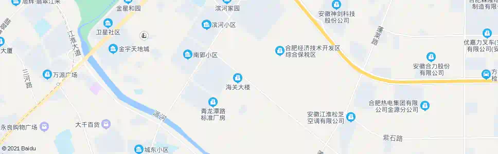合肥出口加工区_公交站地图_合肥公交_妙搜公交查询2025