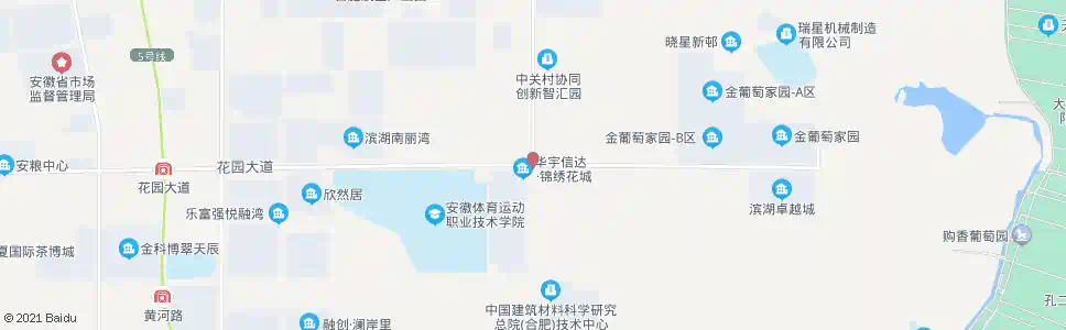 合肥花岗村_公交站地图_合肥公交_妙搜公交查询2025