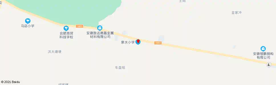 合肥泉水小学_公交站地图_合肥公交_妙搜公交查询2025