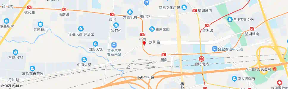 合肥淝南家园_公交站地图_合肥公交_妙搜公交查询2025