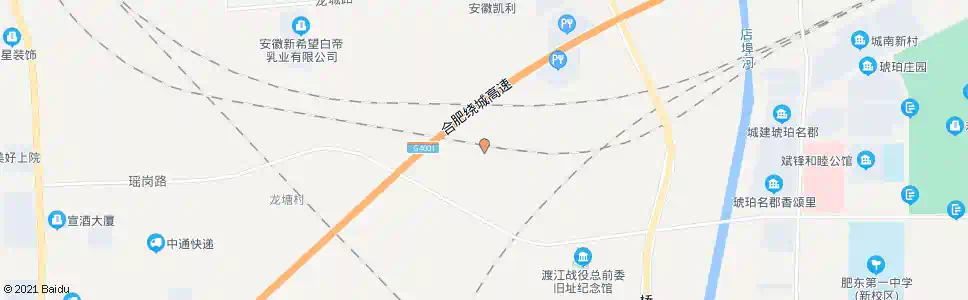 合肥瑶岗社居委(合裕路)_公交站地图_合肥公交_妙搜公交查询2025