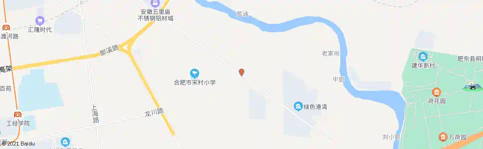 合肥李老岗_公交站地图_合肥公交_妙搜公交查询2025