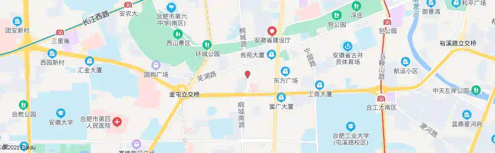 合肥四十八中_公交站地图_合肥公交_妙搜公交查询2025
