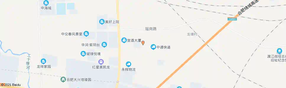 合肥巢野公司_公交站地图_合肥公交_妙搜公交查询2025